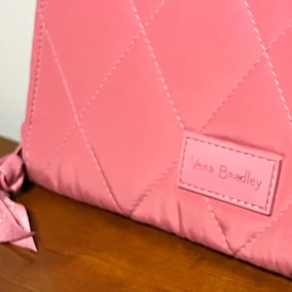 Vera Bradley ultralight essential sling backpack purse & wristlet blush sienna - Picture 4 of 15